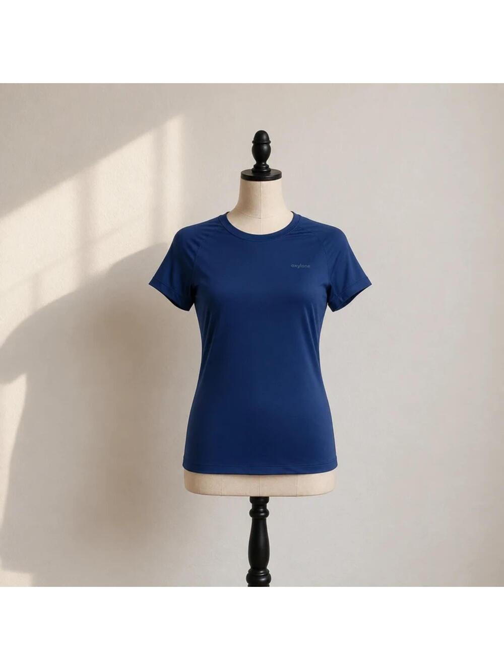Decathlon Oxylane Blue Performance Running Workout Top XS